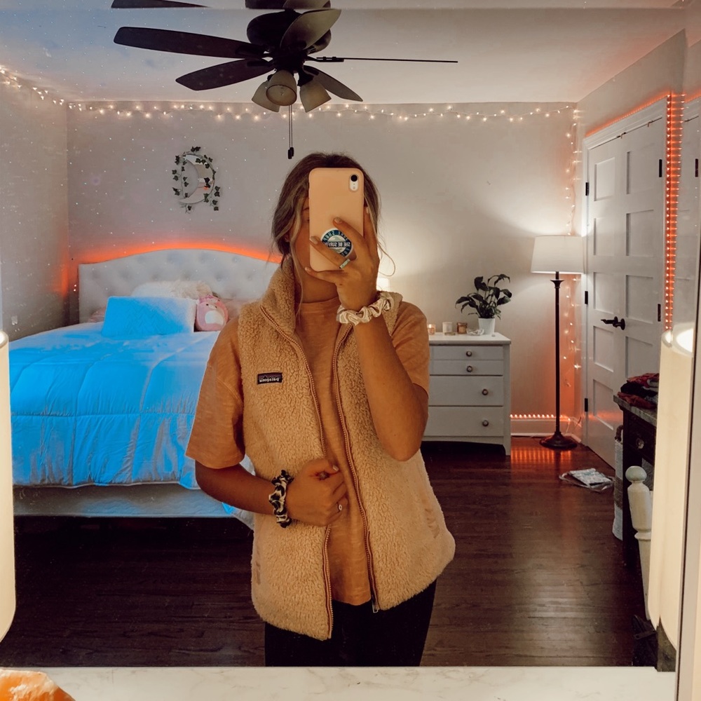 Peach Patagonia Vest